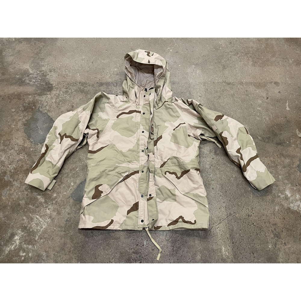 Vintage Tennessee Apparel Corp Jacket Mens Medium Desert Camo ECWCS Parka‎